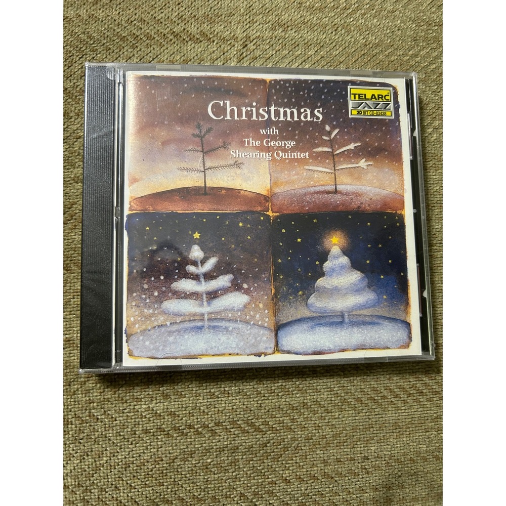 Christmas with The George Shearing Quintet CD Telarc Jazz 1998 CD-83438 Holiday